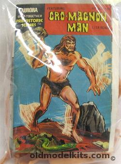 Aurora 1/13 Prehistoric Scenes Cro-Magnon Man, 730 plastic model kit